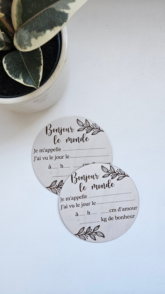 Carte naissance