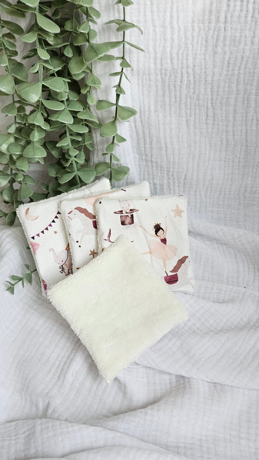 Lot de 5 cotons nettoyants Sophie