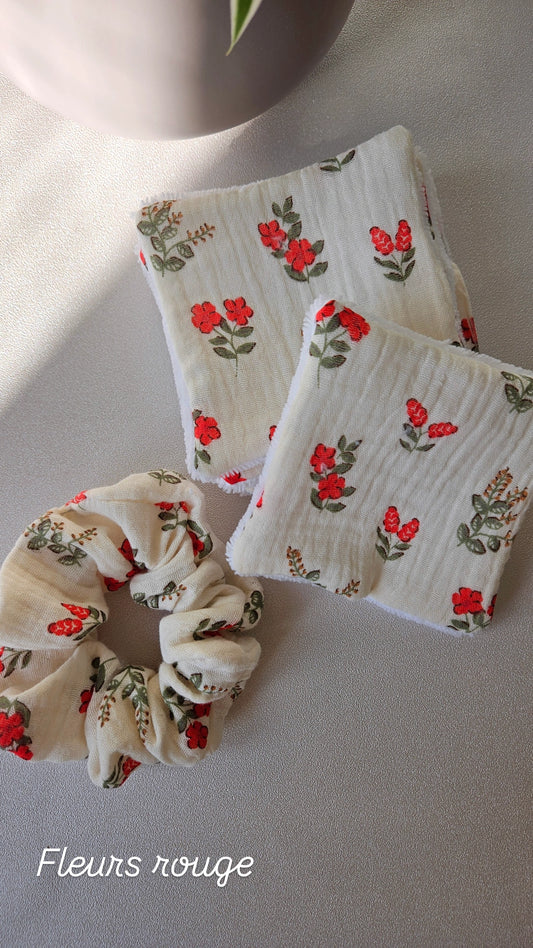 Coffret cadeau chouchou + cotons nettoyants