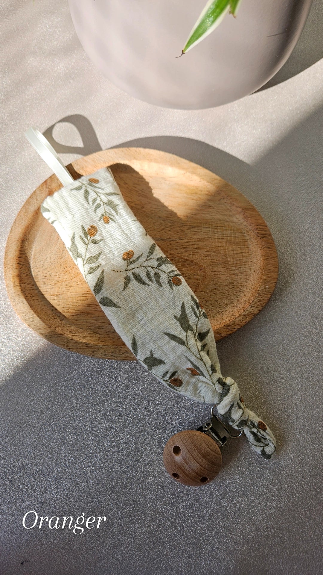 Attaches tétines sans Broderie