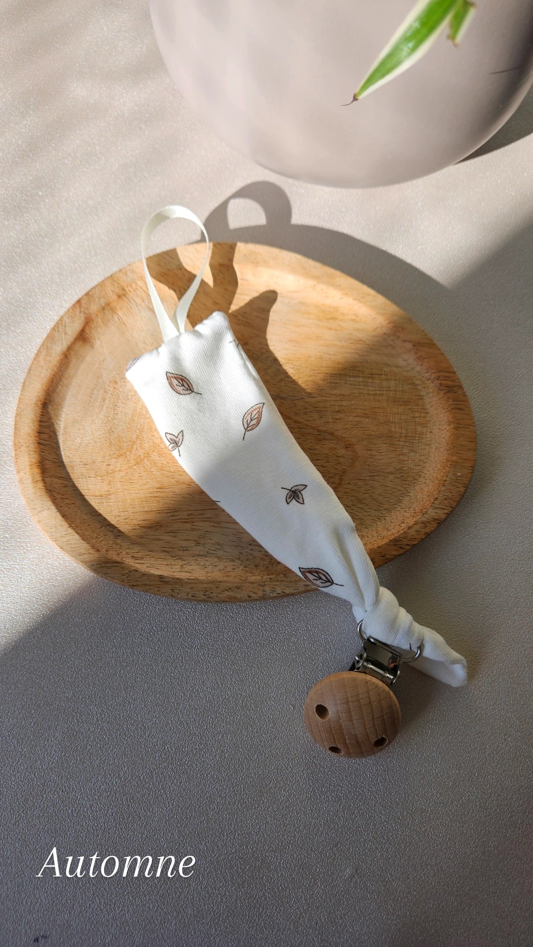 Attaches tétines sans Broderie